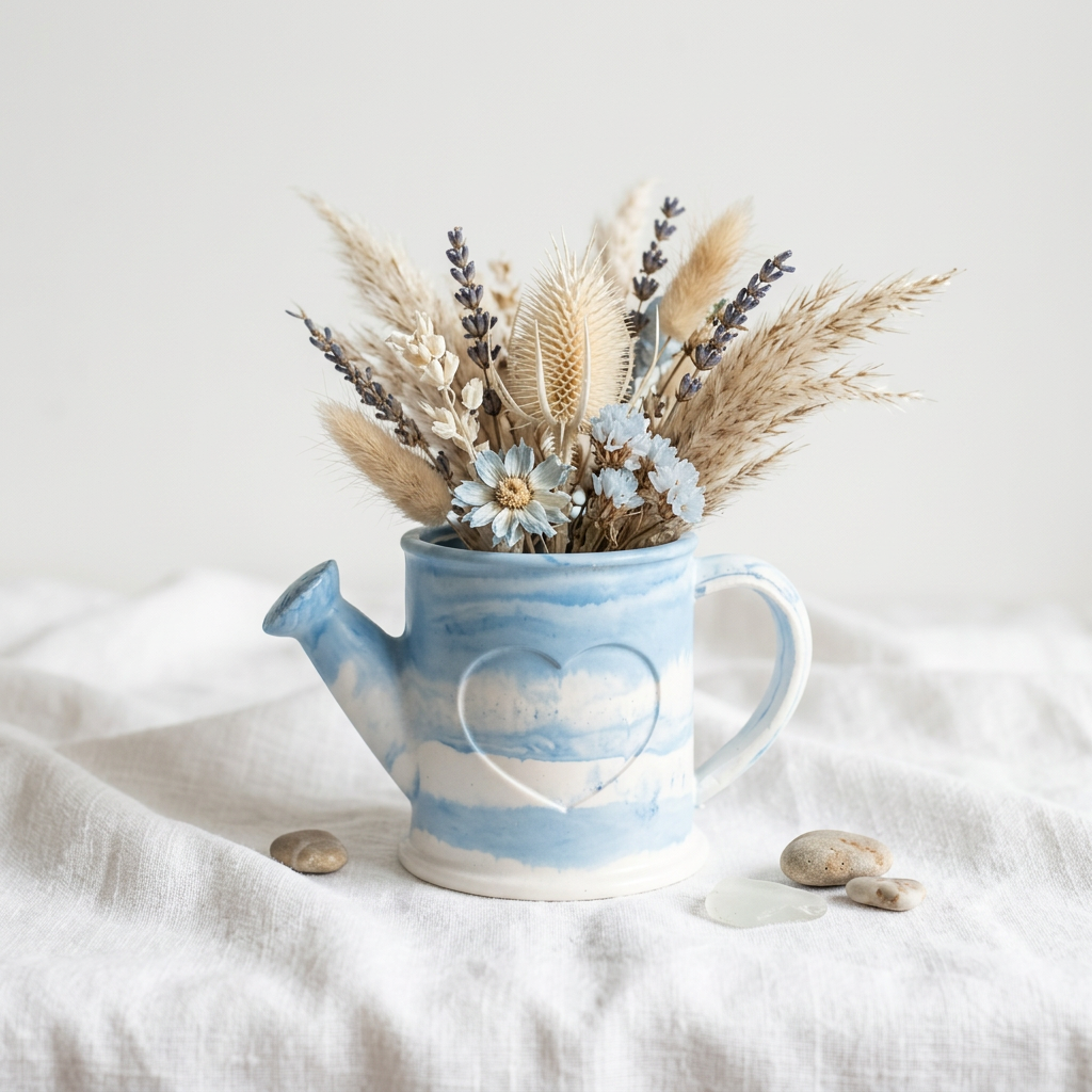 Blue Marble Watering Can