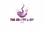 The Crafty Lady LLC - Fun Logo